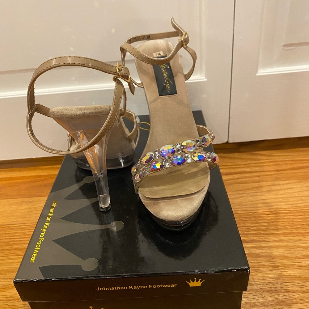 Nude Johnathan Kayne Heels